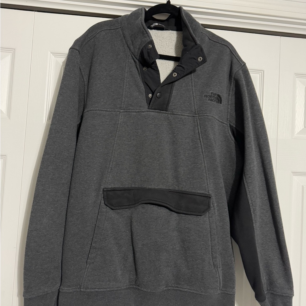 The North Face Gray Pullover Sweatshirt